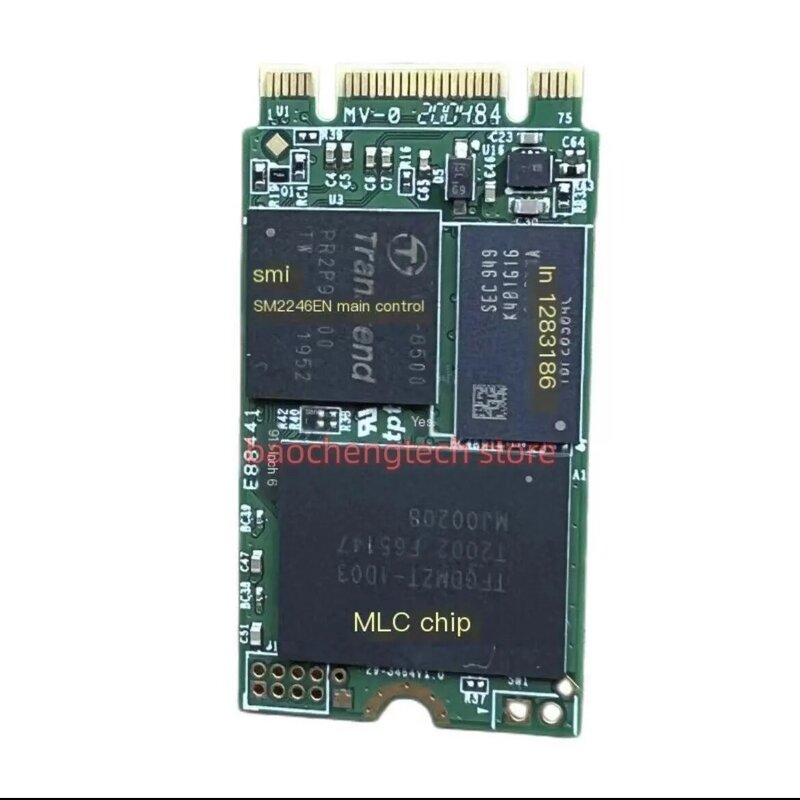 Disque SSD avec cache indépendant granulaire, protocole M2 MLC, NGFF, SSD, 32 Go, 2242 SATA3, TS32GMTS400