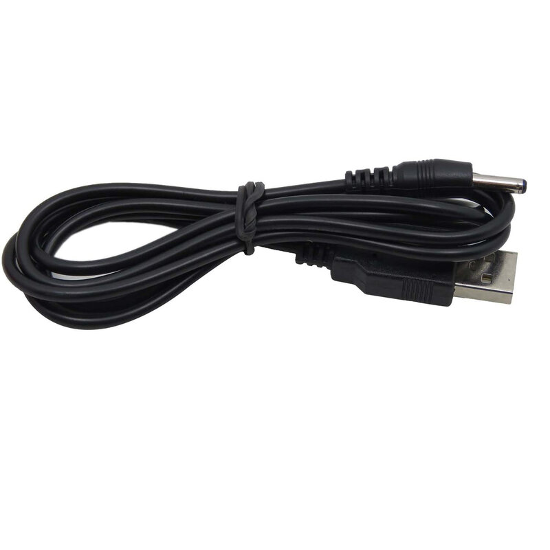 5FT 5V przewód zasilający prądu stałego USB do DC 3.5mm x 1.35mm gniazdo Jack złącze adaptera ładowania przewód Plug