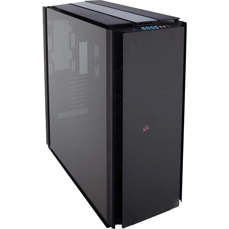 Obsidian Series 1000D Super-Tower Case, Smoked Tempered Glass, Aluminum Trim, Integrated Commander PRO fan