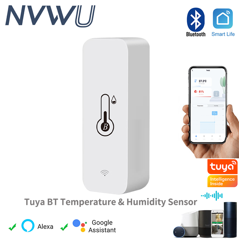 Умный гигрометр Tuya BT с поддержкой Bluetooth и управлением через приложение