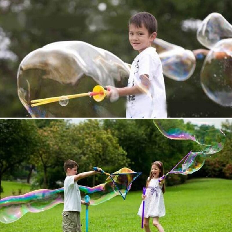 16’’ Sword Bubble Maker Toy Wand Summer Gift for Children Color Assorted
