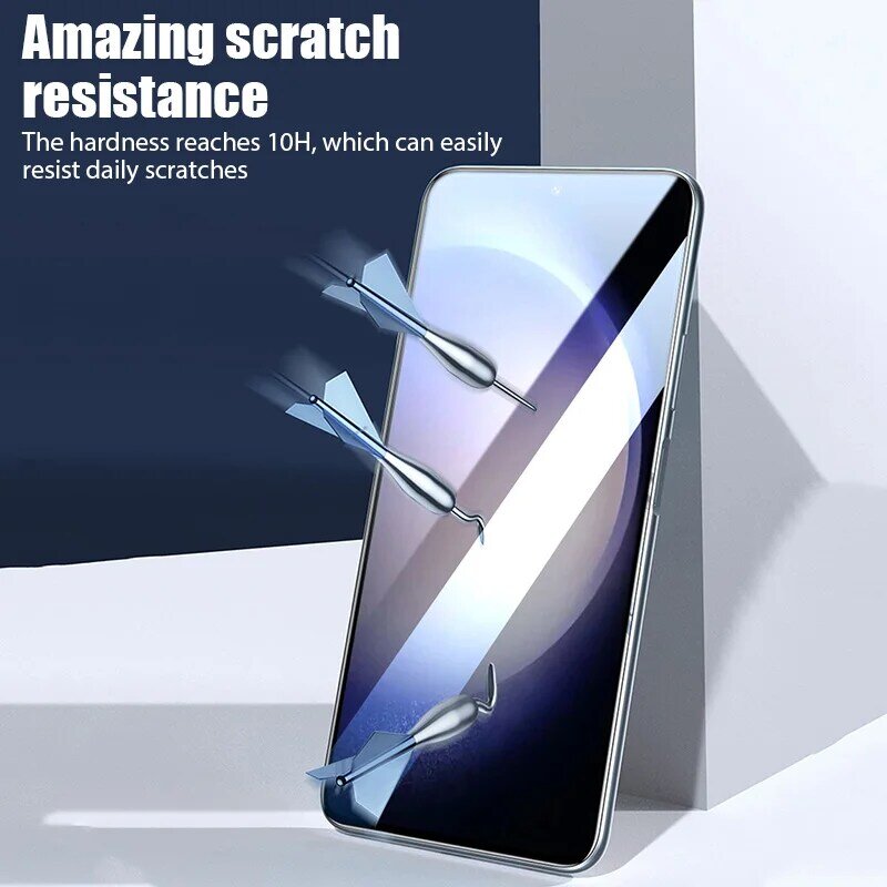 5PCS Tempered Glass for Samsung S22 S23 S24 Plus Screen Protector for Samsung A14 A54 A34 A24 A12 A52 A51 A13 A22 A32 A53 A73 5G