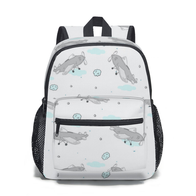 Cute Plane Baby Backpack, Kindergarten Schoolbag para crianças, Children School Bag
