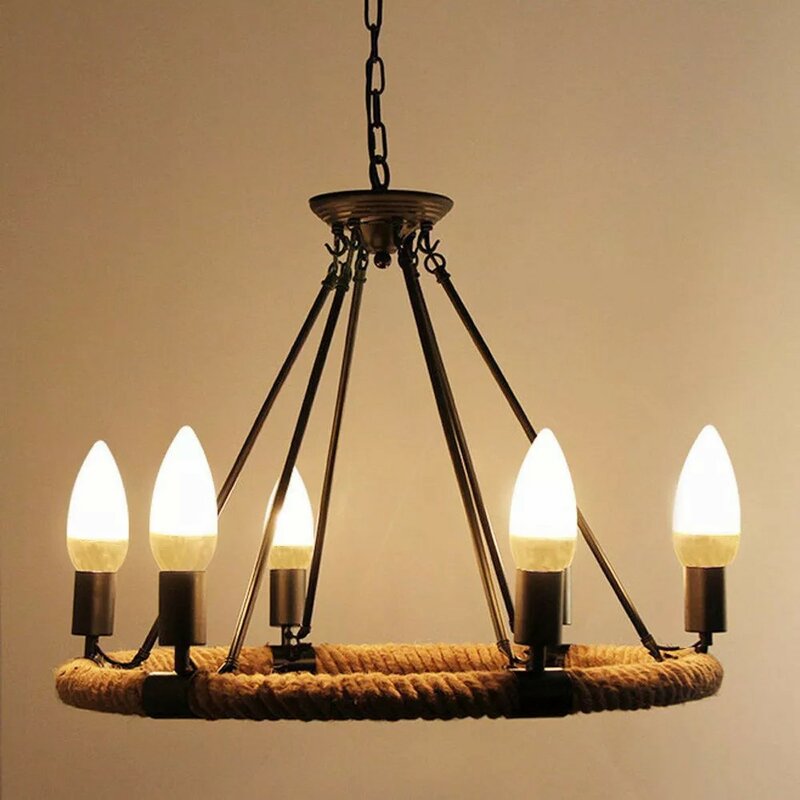 Lâmpada LED para decoração de casa, luz interior, candelabro, quente, frio, branco, ZK30, E12, E14, E27, 6pcs