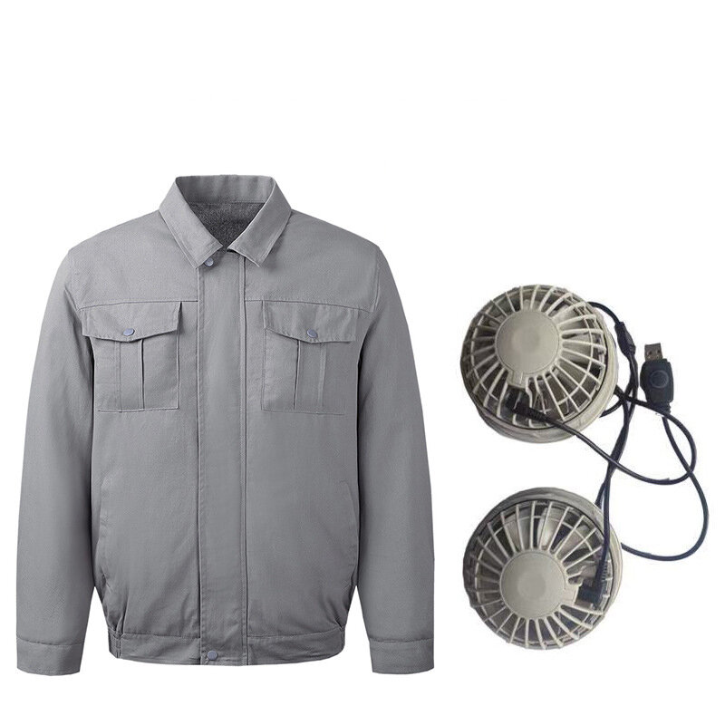 Pakaian AC pencegahan Heatstroke musim panas untuk pekerjaan di luar ruangan