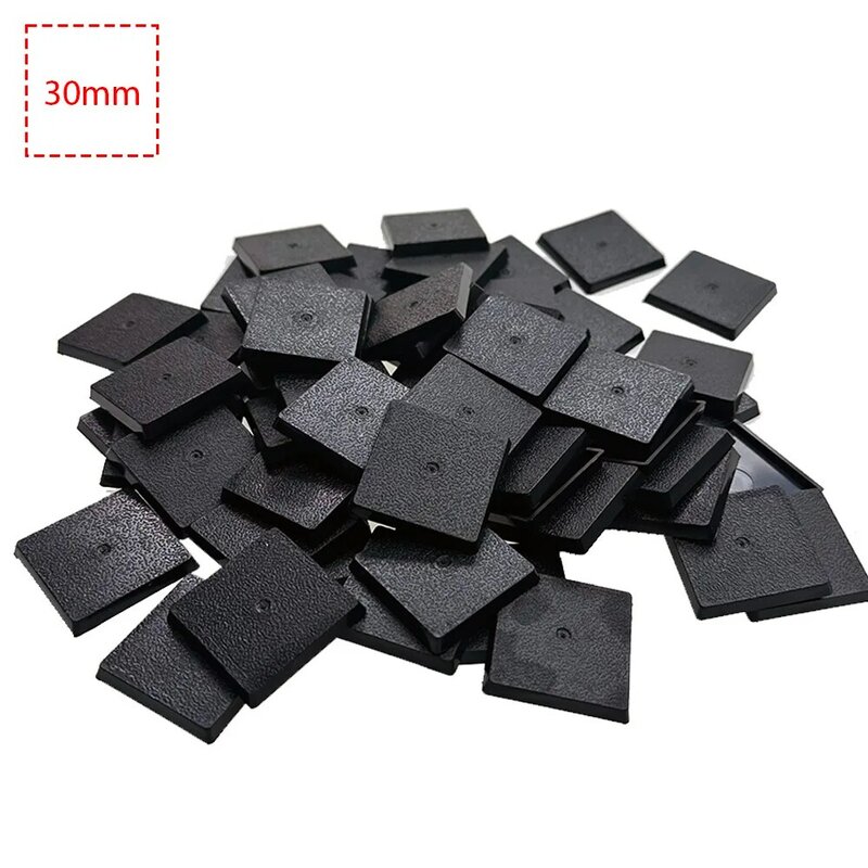 30mm Square Bases for Game Miniatures base and wargame model bases