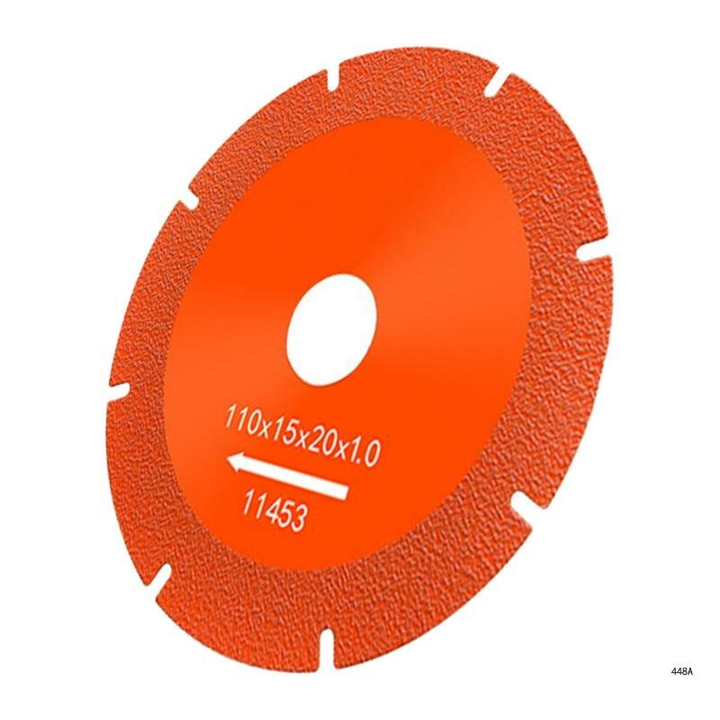 Режущий диск 100/110 мм Алмазный диск для мраморной пилы, шлифовальная машина для пайки, полировки, режущие диски для плитки,