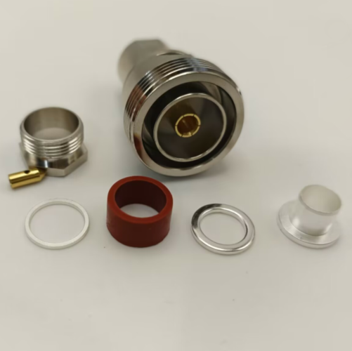 Abrazadera hembra DIN L29 para conectores RF de Cable 8D-FB 50-8, 2 piezas