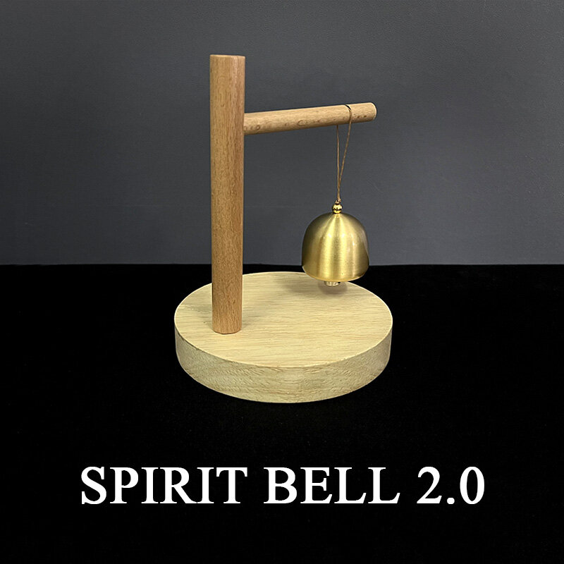 Spirit Bell 2.0 (Remote Control) Magic Tricks Ring Bell Answer the Question Magician Mind Control Stage Illusions Gimmicks Props