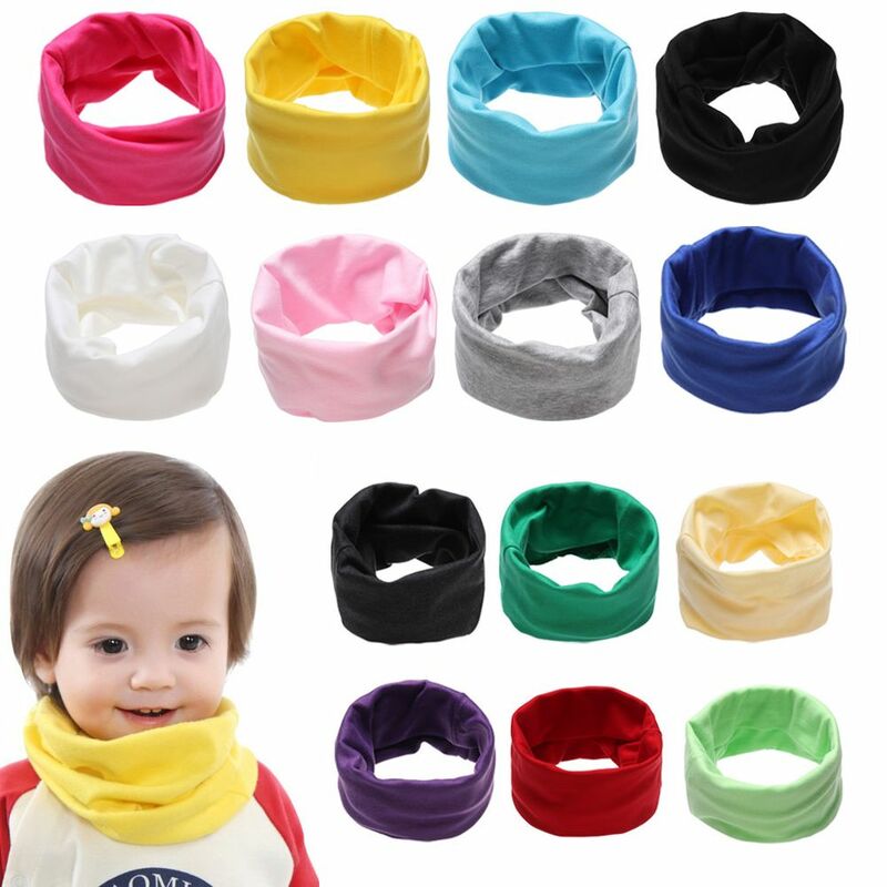1 шт. многоцелевой длинный шарф для мальчиков и девочек, милая бандана для лица, маска, детский хлопковый шарф, хлопковый воротник, шарфы, обогреватель для шеи