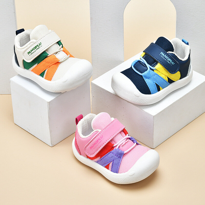 Chaussures de tennis coordonnantes pour bébés, baskets pour tout-petits, chaussures de marche pour filles et garçons