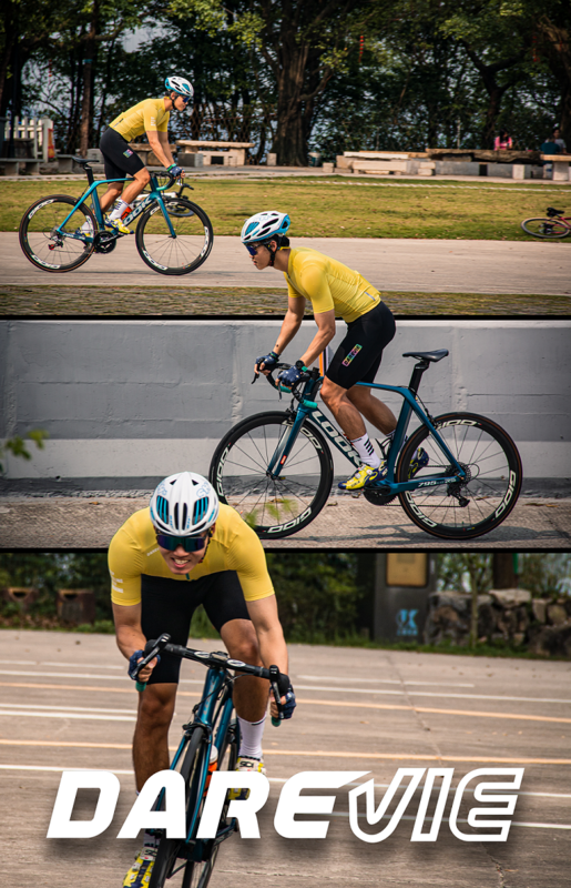 Darevic Jersey bersepeda pria dan wanita, Jersey ramping pas badan Pro bersepeda 2024 bernapas cepat kering