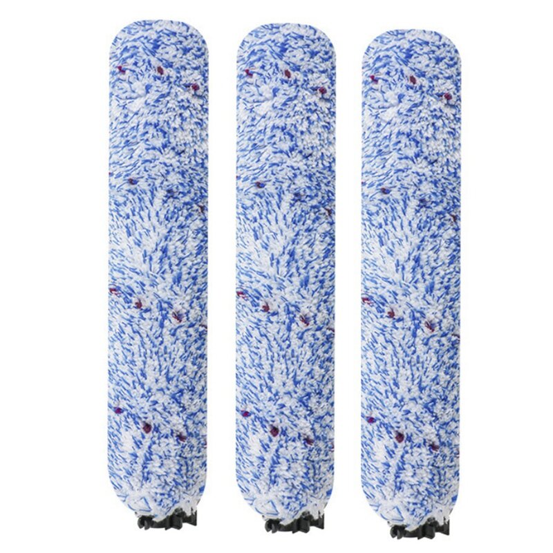 3 buah sikat rol UNTUK Haier D3 untuk SPEEDFOX Nano Nanopro suku cadang pengganti mesin lantai cuci