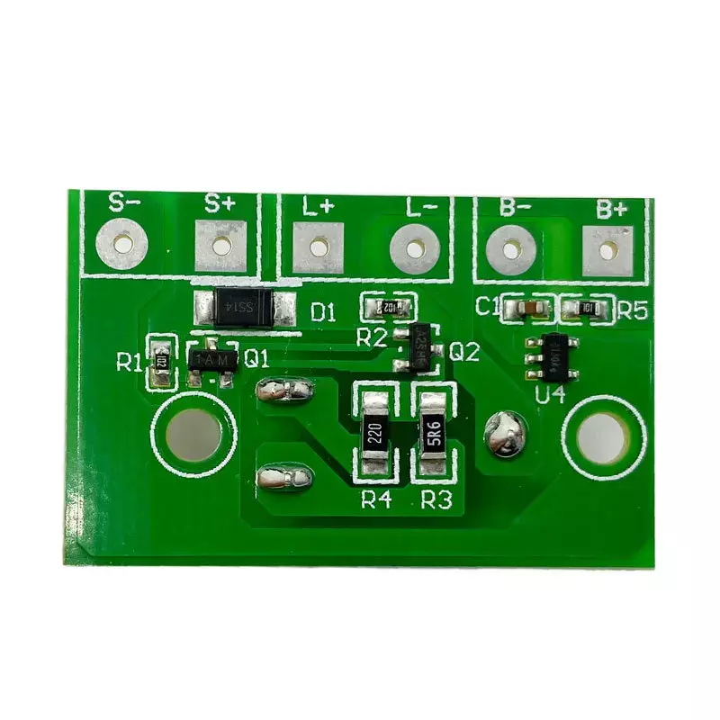3.7V 1a Schakelaar Zonne-Energie Lampcontroller Lithium Batterij Lichtgevoelige Zonne-Spot Plug-In Lamp Printplaat Voor Arduino