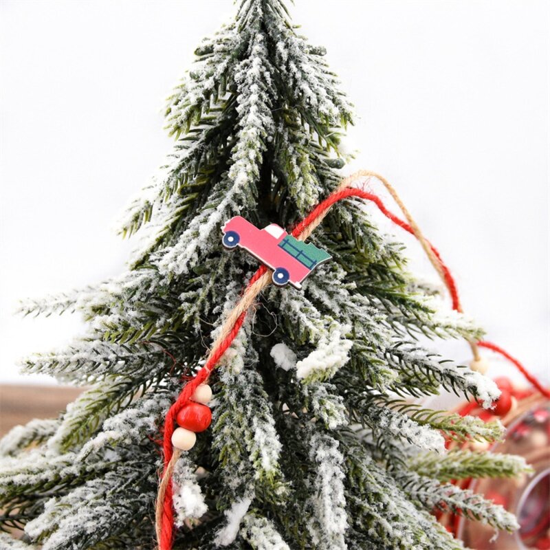 Kralen Kerstlinten Kerststijl 5 Meter Decoratief Lint Dacron Croppable Decoratieve Touwband Kerst Kerst