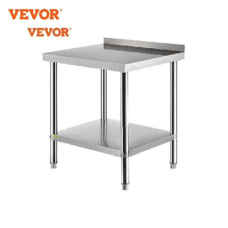 Рабочий стол VEVOR из нержавеющей стали, 30x24x35/ 36x24x35 дюймов, фунтов