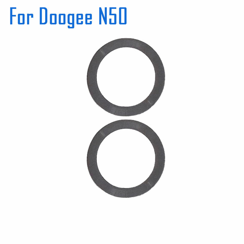 Original New DOOGEE N50 Rear Camera Lens Cell Phone Back Camera Lens Glass Cover Accessories For DOOGEE N50 Smart Phone
