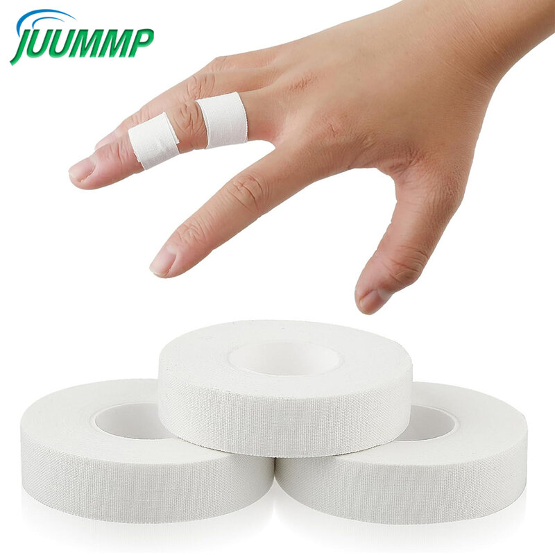 1/Rolle weißes athletisches Finger band-Fußband-keine klebrigen Rückstände und leicht zu reißen-zum Klettern, Jiu-Jitsu, Grappling