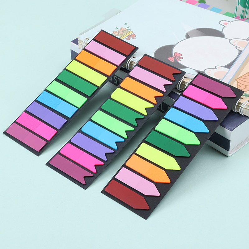 Linguette adesive portatili da 300 pezzi bandiere adesive multifunzione schede per libri domestici