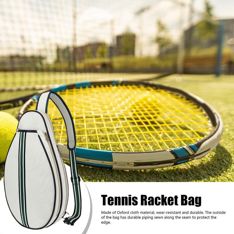 Poudres de stockage imperméables pour raquettes de badminton, sac de protection pour raquettes, pack fourre-tout