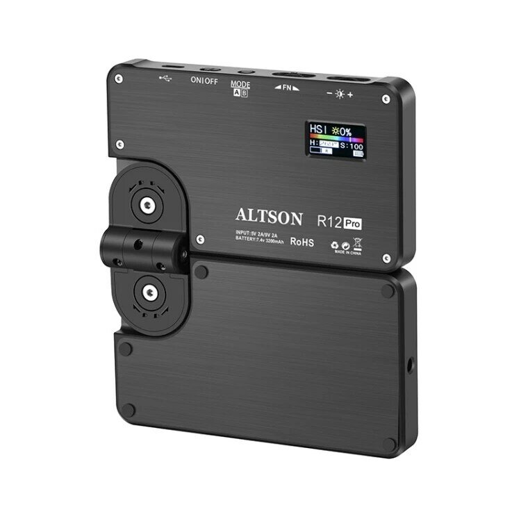 Drop shipping ALTSON R12 Pro 316 LEDs 20W 2600-12000K RGB dapat dilipat lampu fotografi