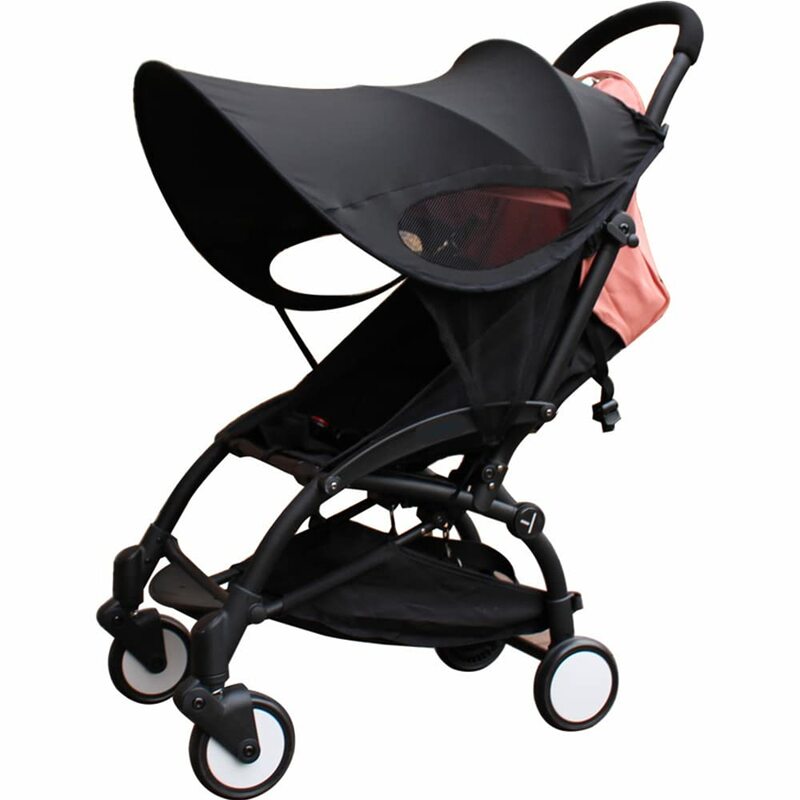 Universal Stroller Sunshade Cover, Estendido Sun Visor, Canopy Cover para Pram, assento de carro, Pushchair Cap, Sun Hood Acessórios