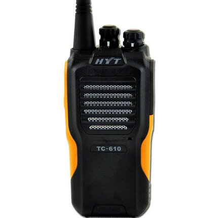 HYT TC-610 5W แบบพกพาวิทยุแบตเตอรี่มาตรฐาน1200MAH แบบพกพาวิทยุ