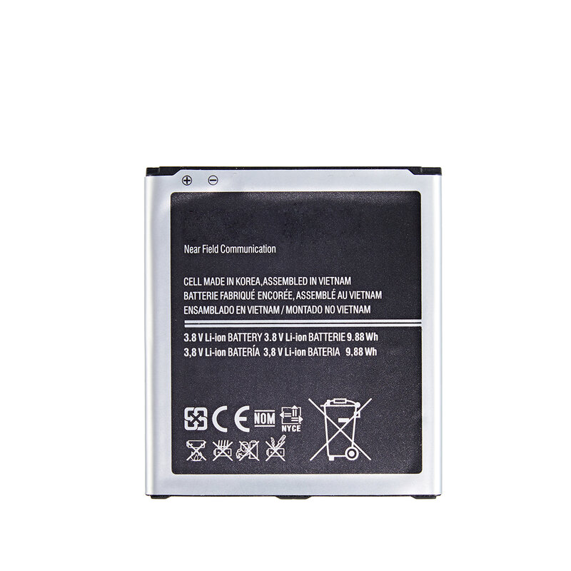 Baterai baru B600BC B600BE B600BK B600BU 2600mAh untuk Samsung Galaxy S4 I9500 I9502 i9295 GT-I9505 I9508 i337 tidak ada NFC