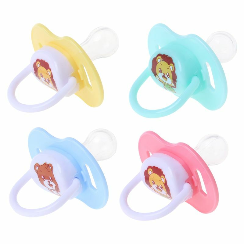 Baby Silicone Soother Pacifier Bpa Soft Infants Teething Chewing Pacifiers