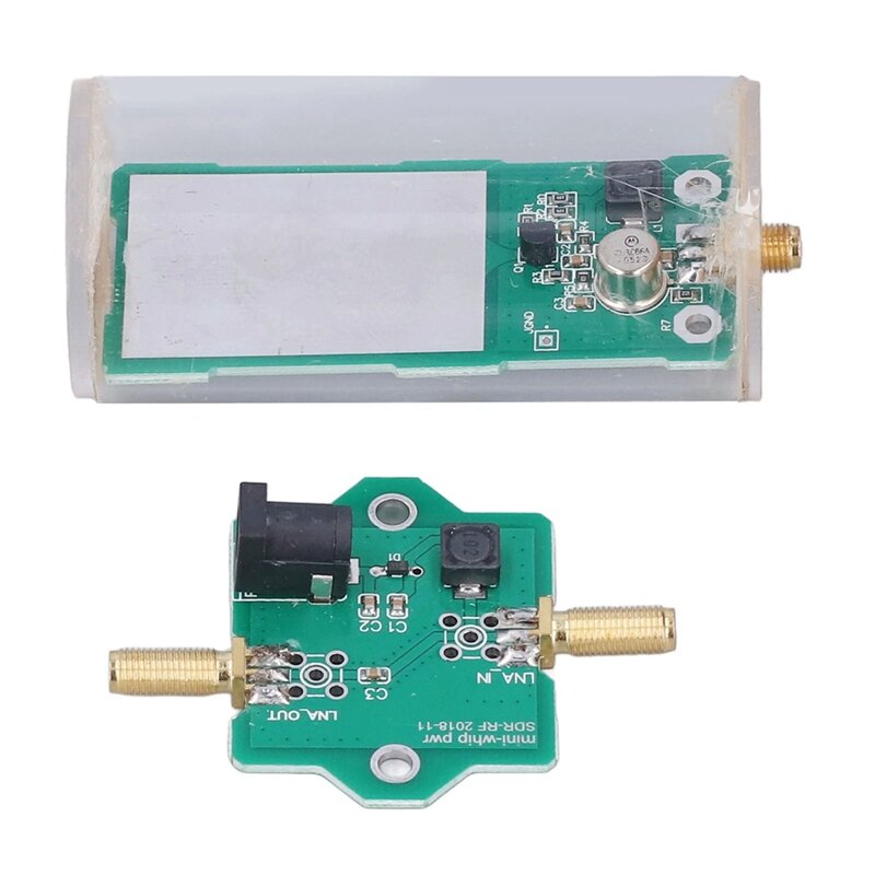 Mini Antena de látigo RTLSDR, receptor medio corto, módulo de antena activa ultracorta para Radio PC + Metal, 1 Juego