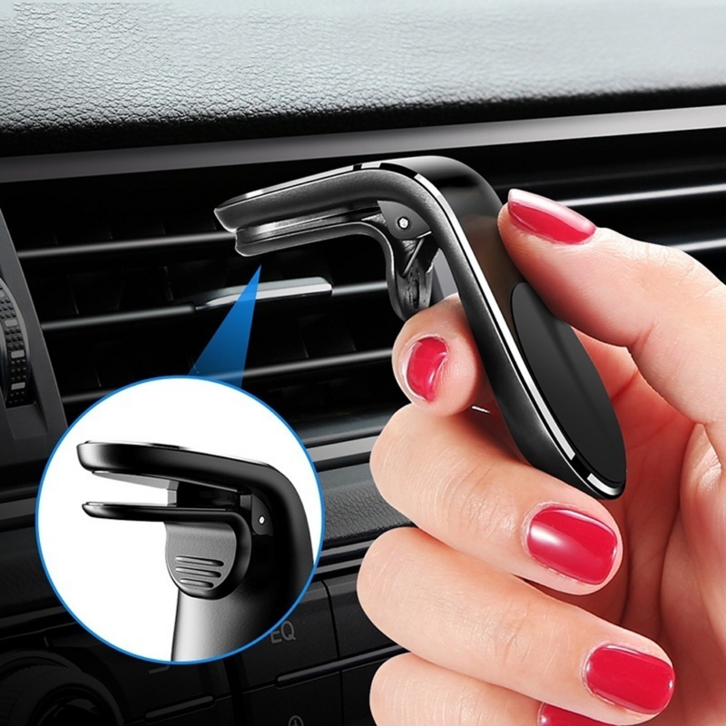 Автомобильный магнитный держатель для телефона, подставка для смартфона с креплением на решетку вентиляции и GPS для iPhone 11 Pro, 8, 7, 6, Samsung