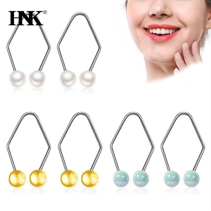 1pair Women Dimple Makers for The Face Easy To Wear Develop Natural Smile Dimple Trainer Creative Body Jewelry Accessories