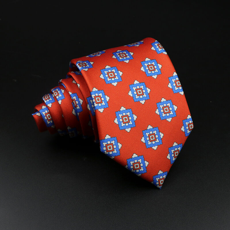 51 stylów męski jedwabne krawaty żakardowe paski w kratę kwiatową 8cm krawat akcesoria odzież na co dzień strój z koszulką prezent na wesele