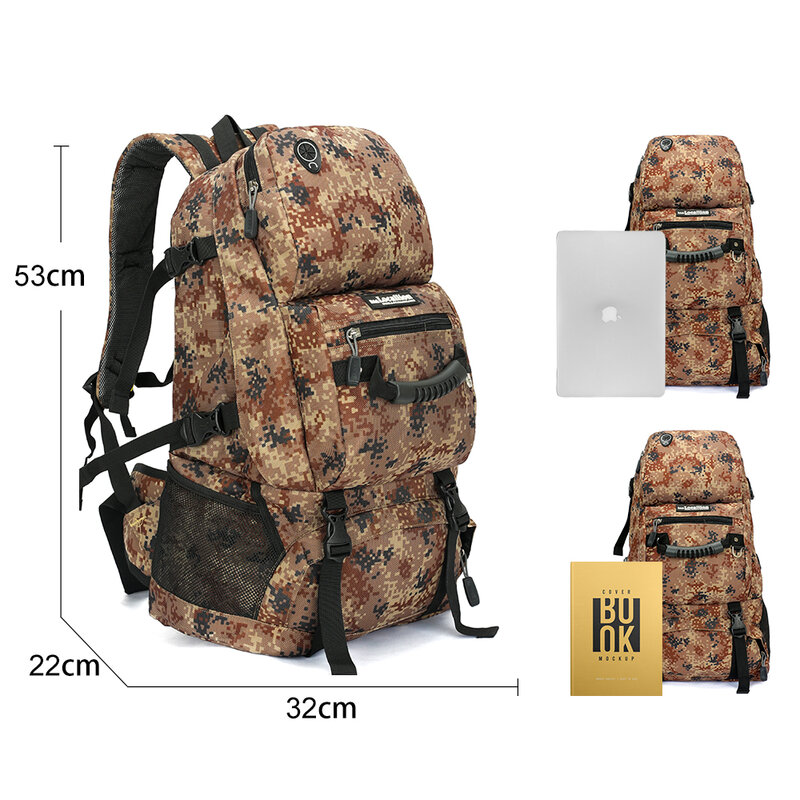60L 40L 85L дорожная сумка рюкзак для кемпинга походный армейский рюкзак для альпинизма Большая вместительная спортивная сумка для улицы военный