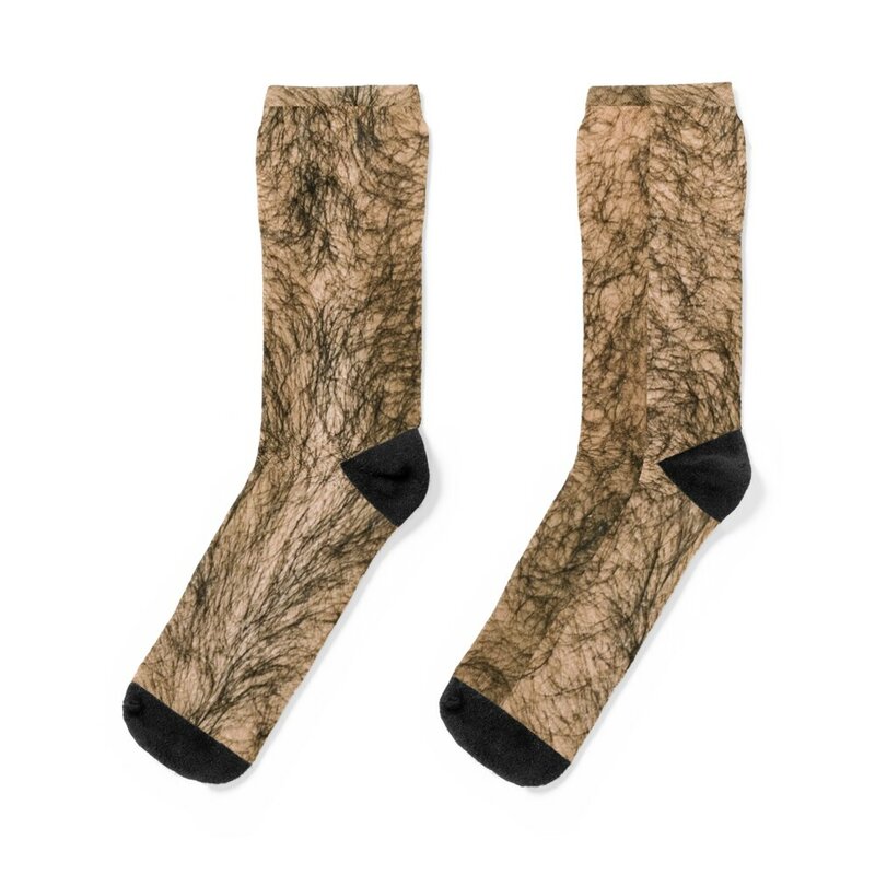 Hairy Legs Costume Funny Socks cotton Run short Stockings compression Boy Child Socks Women's