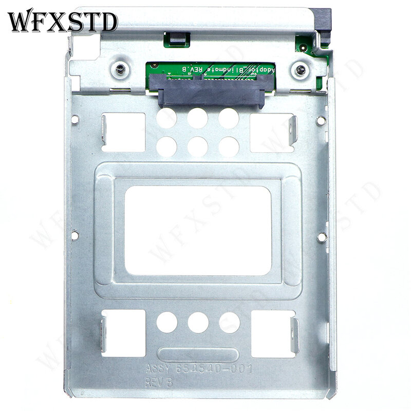 Bandeja Caddy de 2,5 "a 3,5" HDD para DELL/ HP Server GN10 GEN8/N54L, convertidor de soporte con tornillos, 654540-001