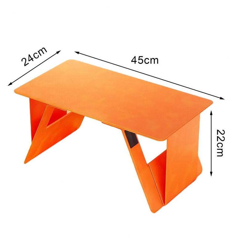 Easy to Store Laptop Stand Space-saving Laptop Stand Foldable Computer Support Desk for Home Bedroom Adjustable for Computers