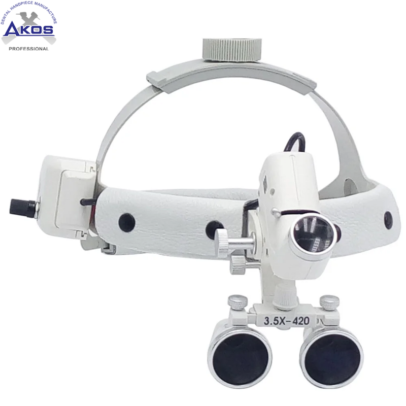 Dentale chirurgico LED faro fascia occhialini binoculari luminosità Spot proiettore regolabile