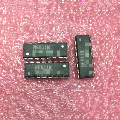 2 Buah Chip IC Sirkuit Terpadu NE511N DIP-16
