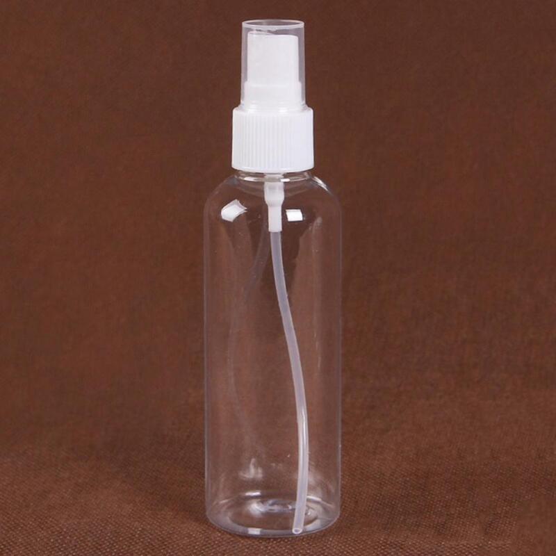 Garrafa de perfume plástica recarregável vazia transparente fácil de usar para comprar