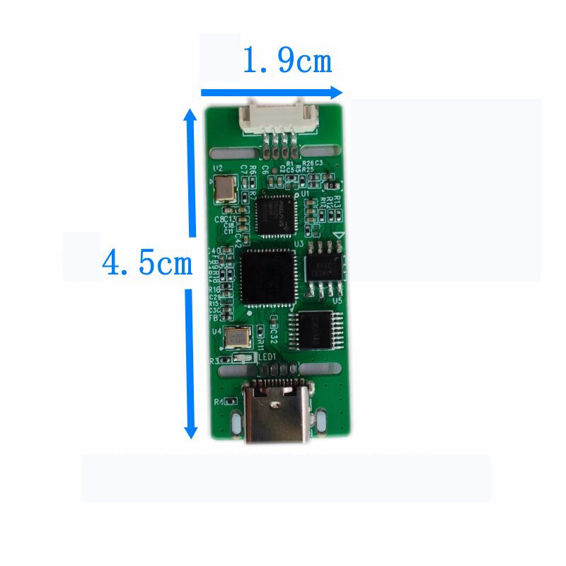 AHD TO USB จับสัญญาณแอนะล็อกเป็นดิจิตอล USB กล้องโมดูล AHD ไปยัง Type-C โมดูล UVC ฟรีไดรฟ์สำหรับ Android ฟรีปลั๊กแอนด์เพลย์