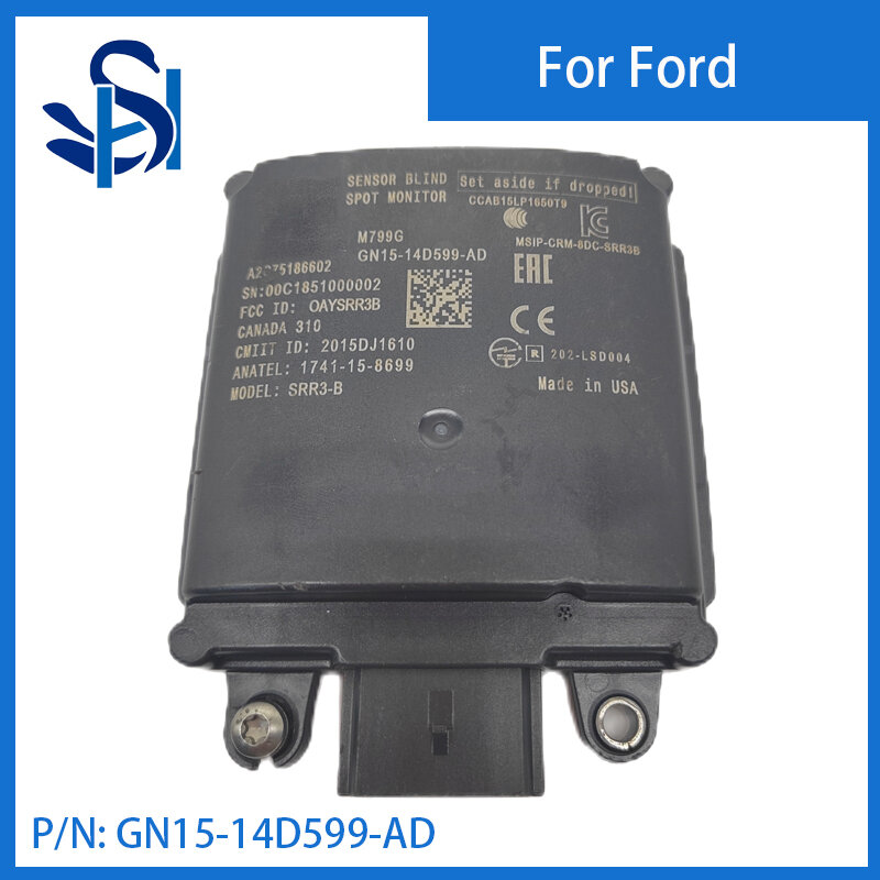 GN15-14D599-AD Blind Spot Sensor Module Distance sensor Monitor for Ford