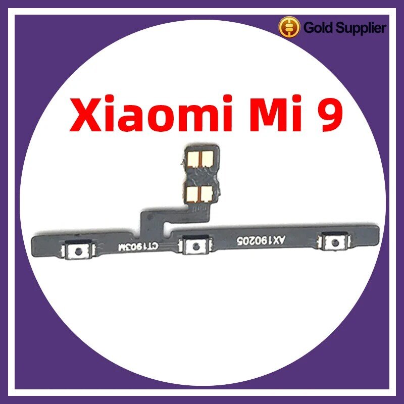 Für xiaomi mi 9 mi 9 lite mi 9 se Ein-/Ausschalten der Lautstärke Kamera Tastensc halter Flex kabel ersetzen