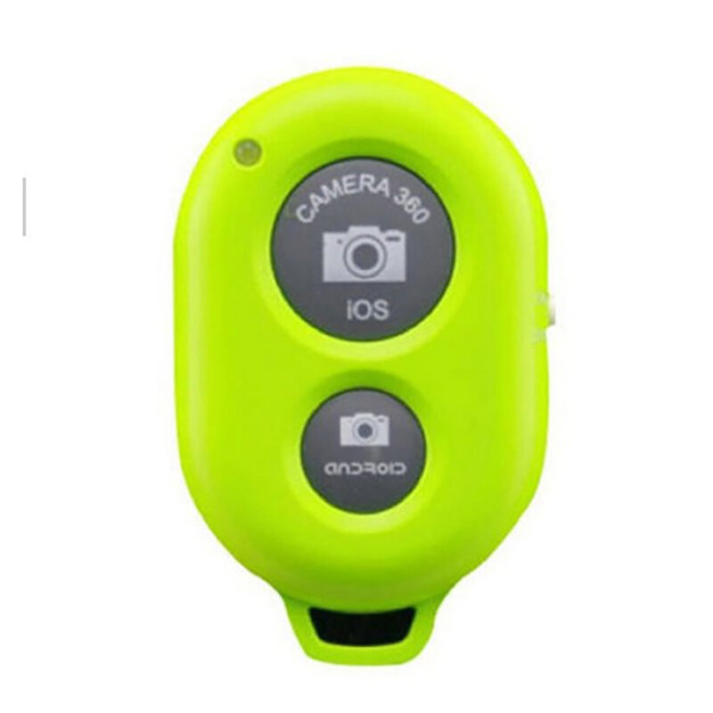 Bluetooth-botão de controle remoto compatível sem fio controlador auto-temporizador câmera vara obturador liberação telefone monopod selfie