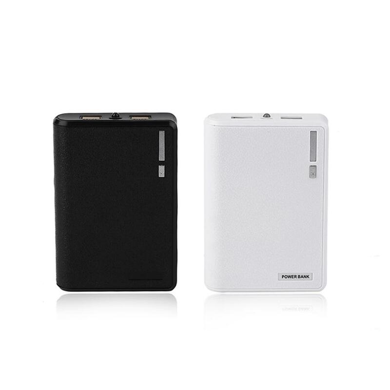 Large Capacity 10400MAH Portable Size 4*18650 Battery External Power Bank Mobile Phone Battery Charger Suitable Power Bank Shell