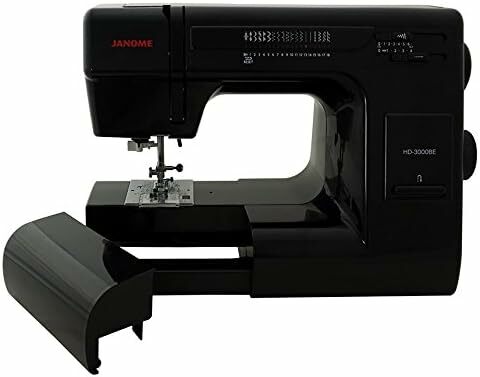 Janome-máquina de coser edición negra, HD-3000 de alta resistencia, Kit de acolchado, 6 unidades