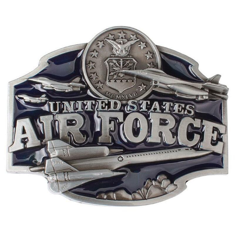 United States Air Force Belt Buckle Eagle Buckle for Men Cowboy Belt Jeans