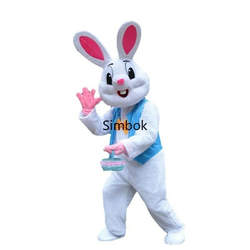 Mascot Bunny Rabbit Costume, Animation Cosplay, Clothing Suit, Adult Men, Women Birthday Party Decorations