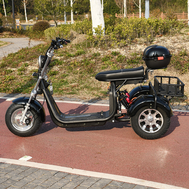 Scooter Elétrico 3000w Motor Forte Carga Máxima 250KG Adequado para idosos com deficiência Triciclo Elétrico Usa Stock