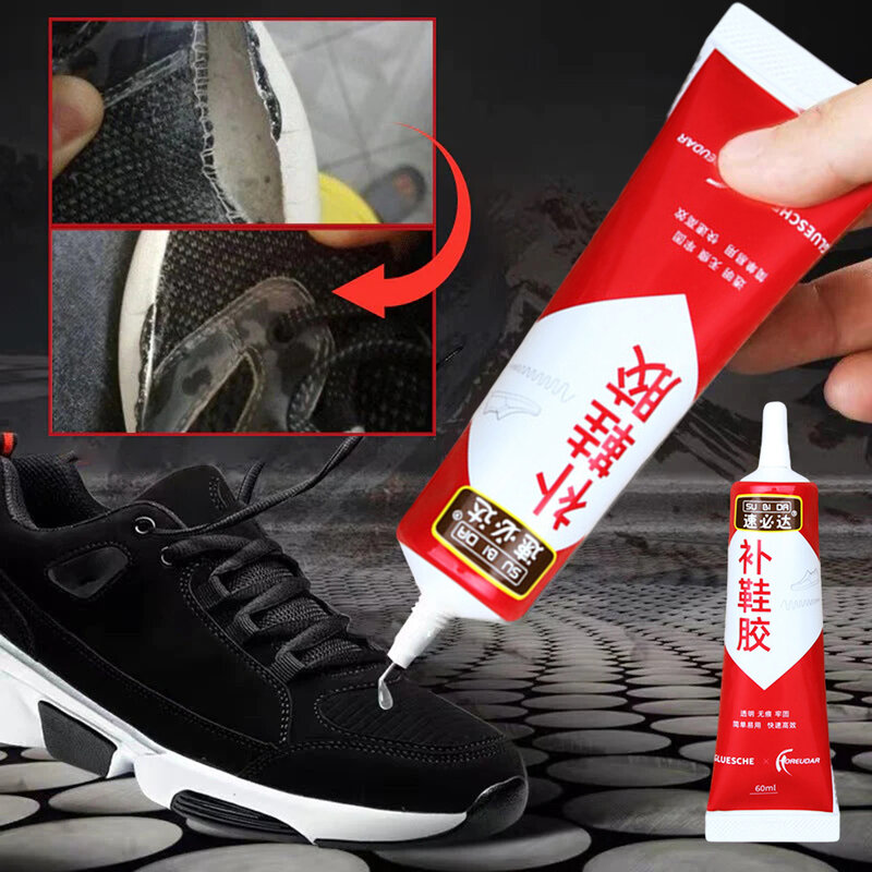 Lem reparasi sepatu Universal, 1/3 buah lem kekuatan tinggi tanpa pemanas untuk sepatu kulit